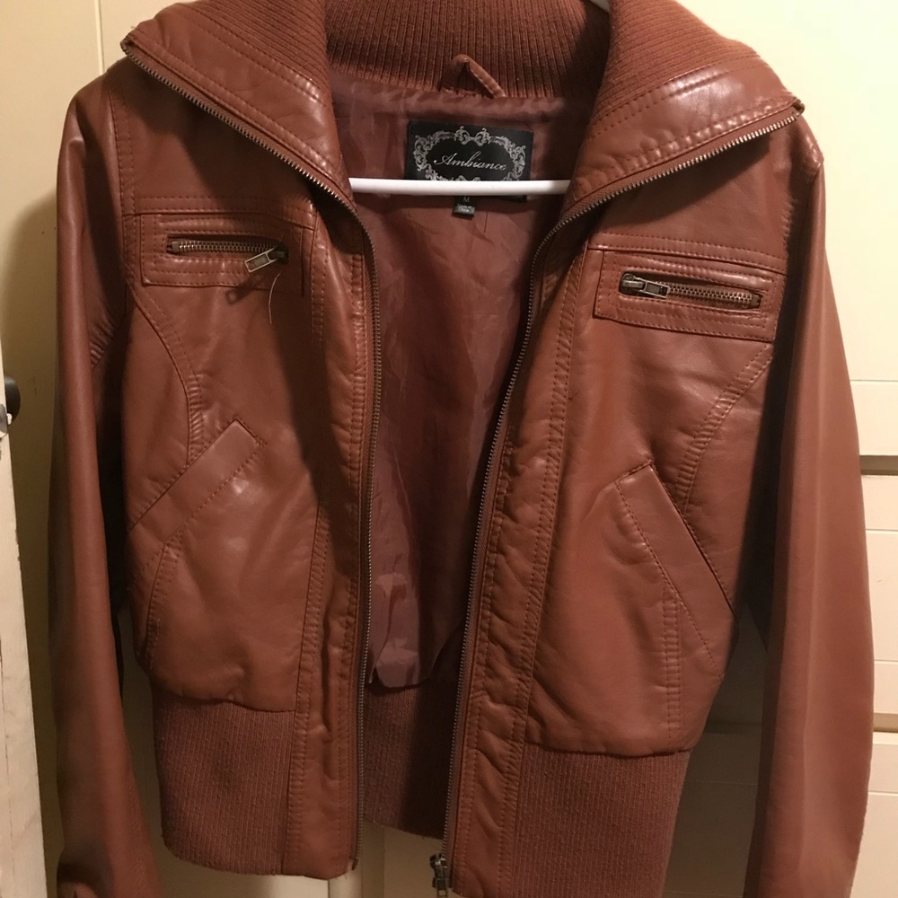 Leather jacket